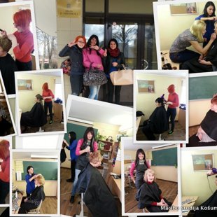 Frizieru mācekļu prakse - Skolotāju diena