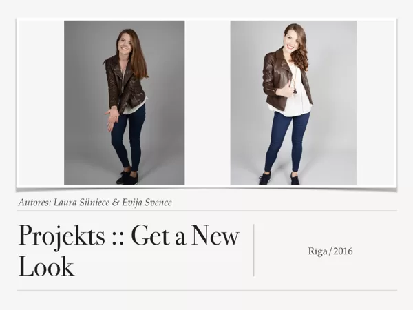Get a New Look - Laura